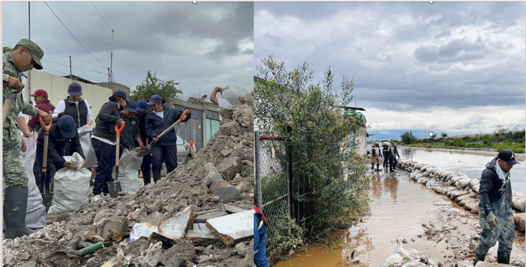 Controlaron flujo de aguas negras del Dren II, en Chimalhuacán